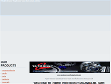 Tablet Screenshot of hybrid-precision.com
